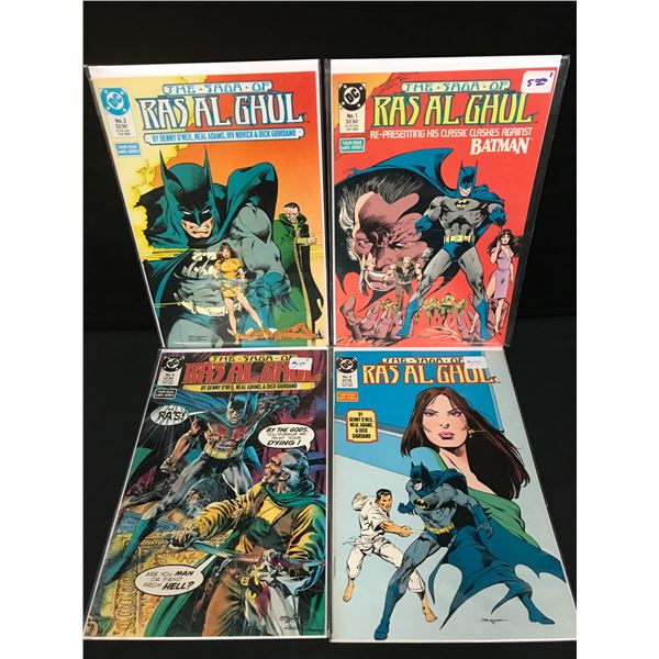 THE SAGA OF RAS AL GHUL #1-4 (DC COMICS)