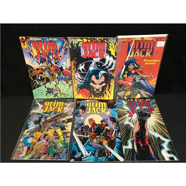 GRIM JACK COMIC BOOK LOT (FIRST COMICS)