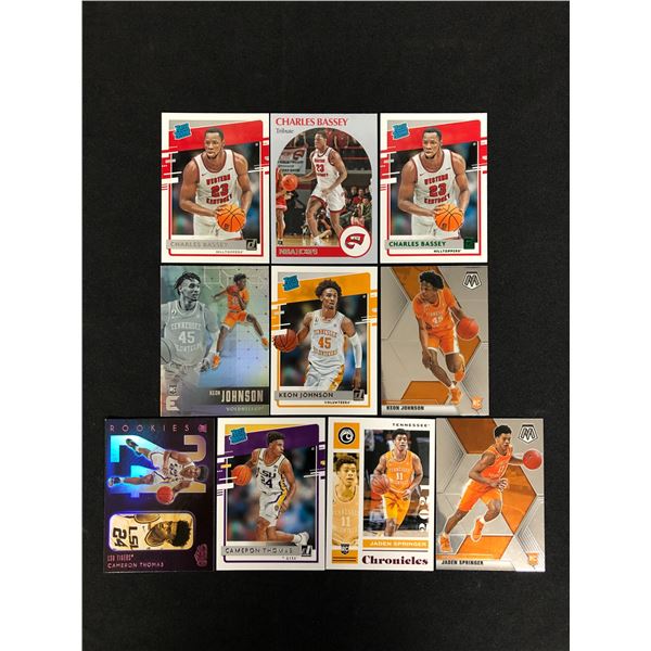 NBA BASKETBALL ROOKIE CARD LOT