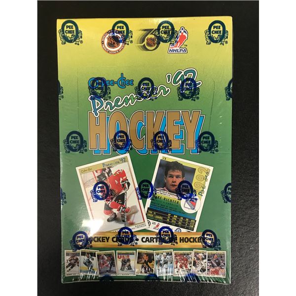 1992 O-PEE-CHEE PREMIER HOCKEY BOX