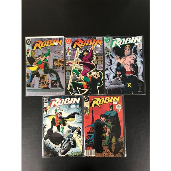 ROBIN COMIC BOOK LOT (DC COMICS)