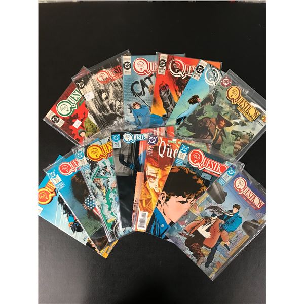 THE QUESTION? COMIC BOOK LOT (DC COMICS)