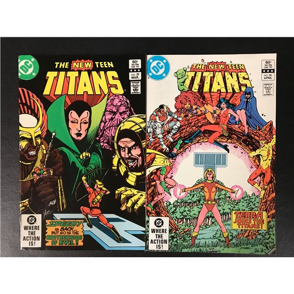 THE NEW TEEN TITANS #29-30 (DC COMICS)