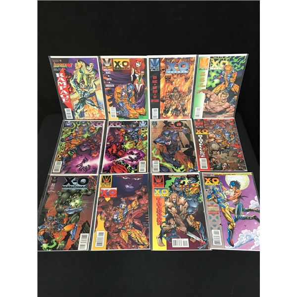 X-O COMIC BOOK LOT (VALIANT COMICS)