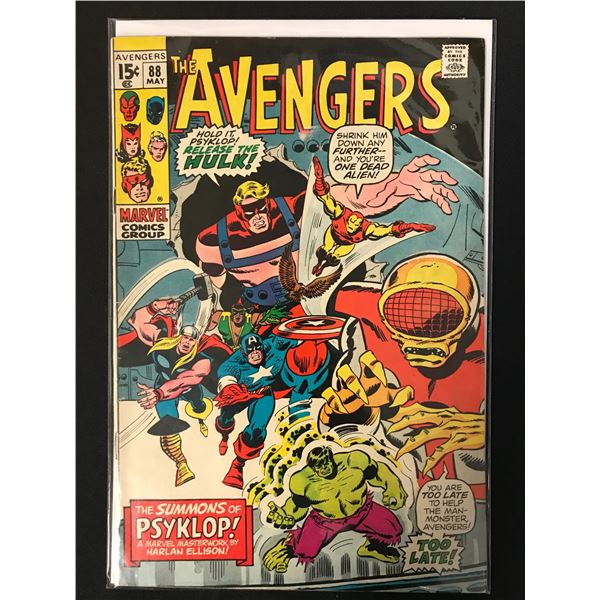 THE AVENGERS #88 (MARVEL COMICS)