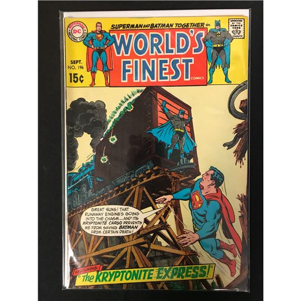 WORLD'S FINEST #196 (DC COMICS)
