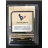 Image 2 : 2021 PANINI GOLD STANDARD FOOTBALL #198 BREVIN JORDAN RC 50/99