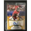 Image 1 : 2021 LEAF DRAFT FOOTBALL #BA-DM1 DYLAN MOSES ROOKIE AUTOGRAPH