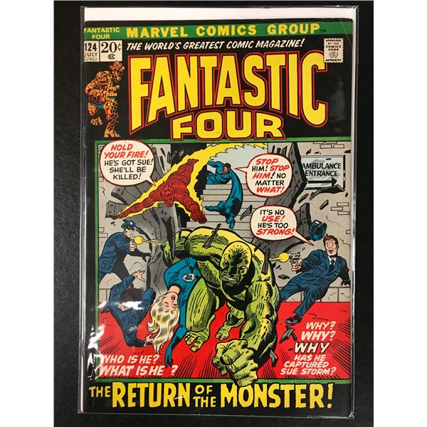 FANTASTIC FOUR #124 (MARVEL COMICS)
