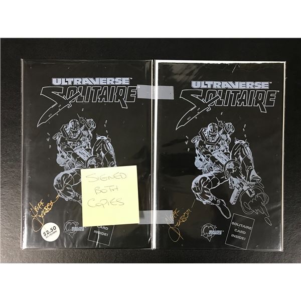 Ultraverse SOLITAIRE (MALIBU COMICS) X2 *Both Copies Signed*