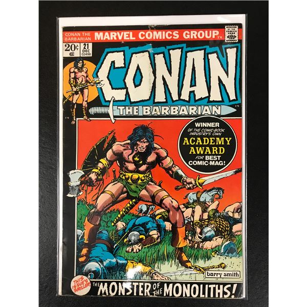 CONAN THE BARBARIAN #21 (MARVEL COMICS)