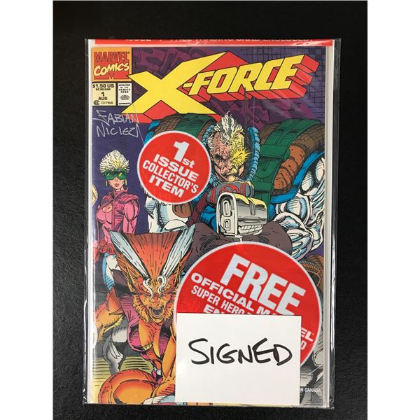 X-FORCE #1 (MARVEL COMICS) *Signed by Fabian Nicieza*