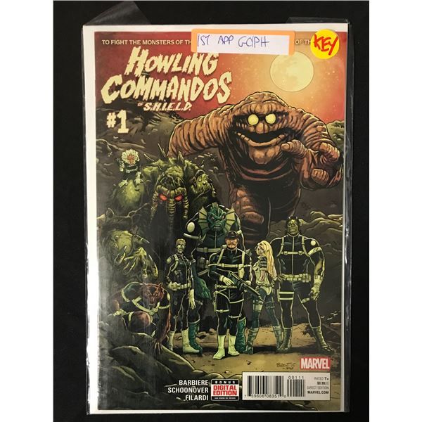 HOWLING COMMANDOS of Shield #1 (MARVEL COMICS)