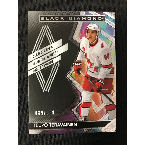 2021 UPPER DECK BLACK DIAMOND HOCKEY #BDB-TT TEUVO TERAVAINEN 069/349