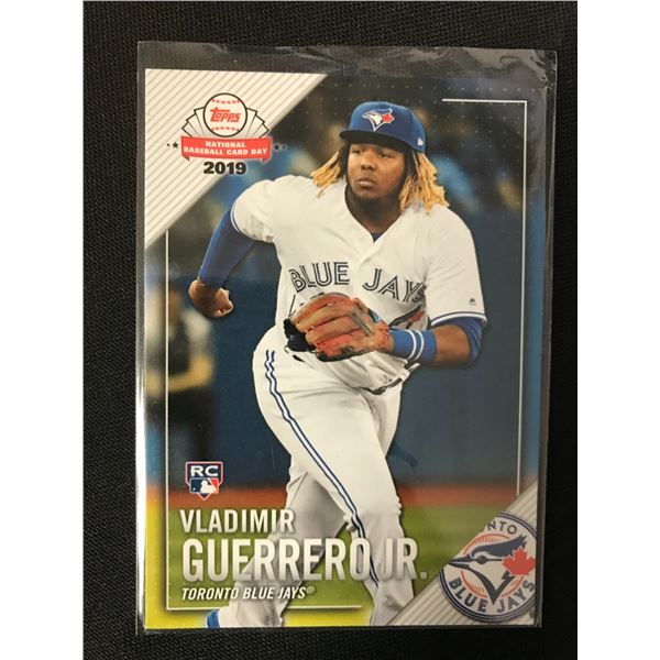 2019 Topps National Baseball Card Day VLADIMIR GUERRERO JR. #NTCDG-2 RC