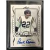 Image 1 : 2021 LEAF DRAFT #HOF-PKI PAUL KRAUSE AUTHENTIC AUTO