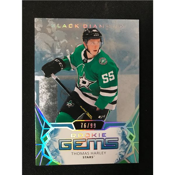 2021 UPPER DECK BLACK DIAMOND HOCKEY #RG-TH THOMAS HARLEY ROOKIE GEMS