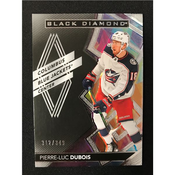 2020-21 UPPER DECK BLACK DIAMOND HOCKEY #BDP-PD PIERRE-LUC DUBOIS 312/349