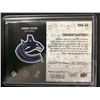 Image 2 : 2011-12 UPPER DECK BLACK DIAMOND HOCKEY #VAN-DS DANIEL SEDIN GAME USED JERSEY