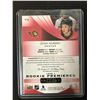 Image 2 : 2020-21 UPPER DECK LEVEL 1 ROOKIE PREMIERES #74 JOSH NORRIS GAME USED JERSEY