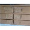 Image 2 : Large Samuelson Wooden Dresser Credenza w/ 6 Drawers 72"x24"x34"H