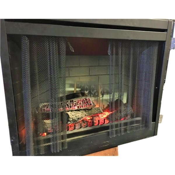 Electric Fireplace TESTED and WORKS