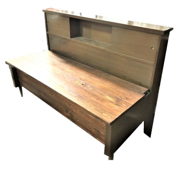 Custom made Large Bench With lots of Storage, Perfect for Front entrance or any sitting room