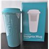 Image 2 : NEW Steeped Tea Insignia Mug with Infuser - Colour Teal - 13.5 oz