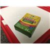 Image 2 : Children's Art Storage and Patterned Surfaces for Frottage Art Creations,  WITH NEW BOX OF CRAYONS