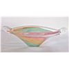 Image 1 : Colourful Glass Candy Dish - 7" Length