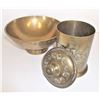 Image 1 : Brass Bowl and Container Set , Made in India