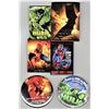 Image 1 : SIX Superhero DVD Release Pins - Spider-Man, Hulk, and Batman