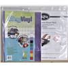 Image 2 : Cling Vinyl, Sticker Saver, and Sizzic Adhesive Sheet Pack - All Appear New