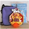 Image 1 : Two Vinyl Safety Vests, Lunchbox, and Car Personalization Monster