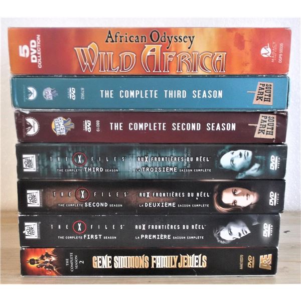 DVDs TV Shows: South Park, X-Files, etc.