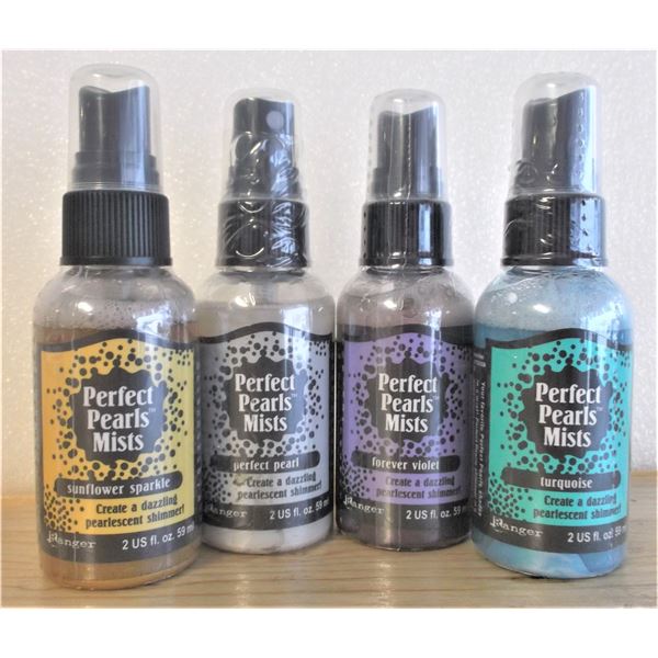 Ranger Inks Perfect Pearls Mists - NEW - FOUR Total