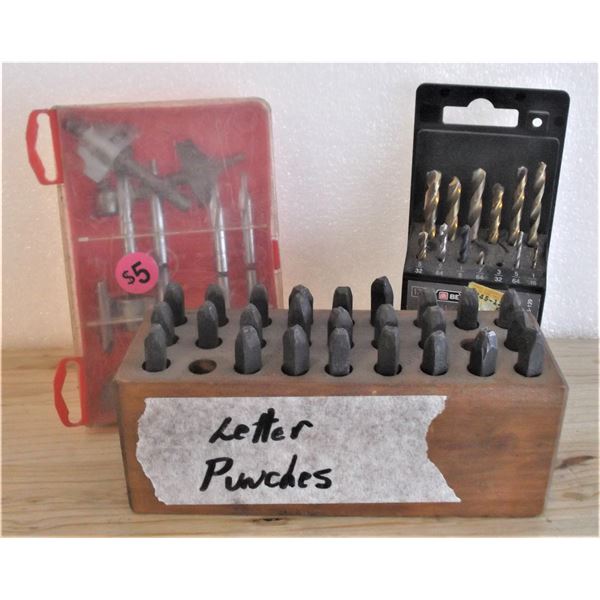 Letter Punches and Assorted Bits