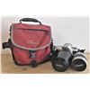 Image 1 : Canon EOS Rebel 6 35mm Camera with two lenses and Case