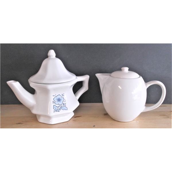 Two Small Teapots - One Avon