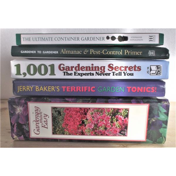 Gardening Books