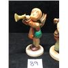 Image 3 : 2 Goebel Germany Figurines Musical Vintage Approx: 5"