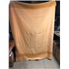 Image 2 : 4 Point Wool Blanket Vintage Approx 64x86" HBC(?) No Tag