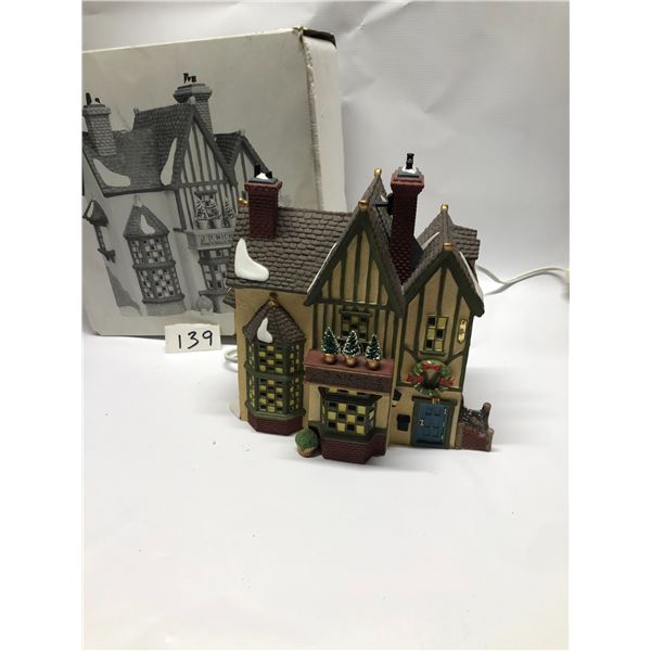 Dickens Village Series J.D Nichols Toy Shop Approx 8x8"