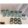 Image 1 : Crown canning jars with glass lids and extra lids