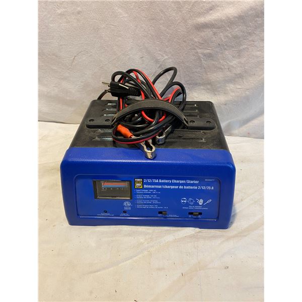 Battery charger starter