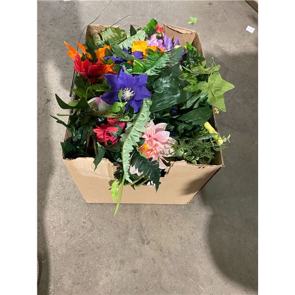 Box flower decor