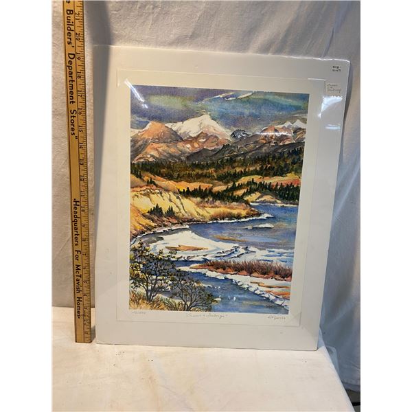 Swans and icebergs 26/200