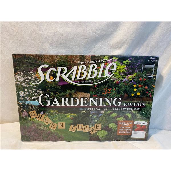 Scrabble gardening edition new