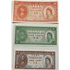 Image 1 : 1961-1971 HK Government, a set of 1c, 5c and 10cent, J.J Cowperthwaite Signed, Condition:AU -UNC
