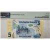Image 2 : ND (2019) Solomon Islands $5 A/1 577022 PMG 66EPQ